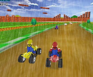 Mario Rain Race 2 