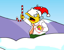 Play Simpsons Snowball