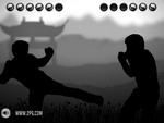 Shadow Men Fighting 