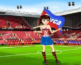 Football Girl Dress Up 