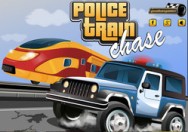Police Train Chase 