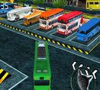 Bus Man Parking 3d 