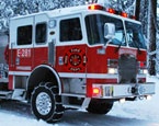 Winter Firefighters Truck 2 