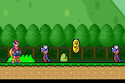 Play Megamen In Mario World