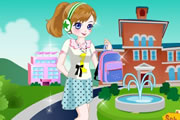 Play Cute School Girl Dress Up