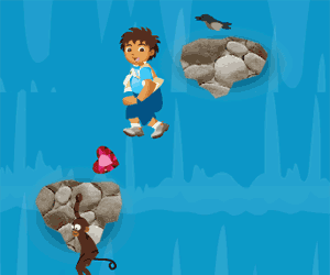 Play Diego Waterfall Adventure