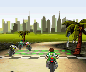 Play Ben 10 3d Moto