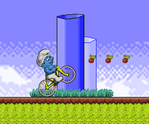 Smurf Bmx Bike 