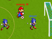 Play Mario Vs Sonic Soccer