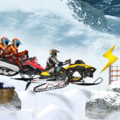 Play Snowmobile Cross Country