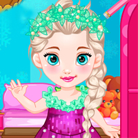 Play Baby Elsa School Prep