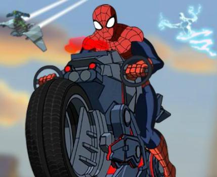 Play Spiderman Bike