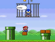 Play Super Mario Save Sonic